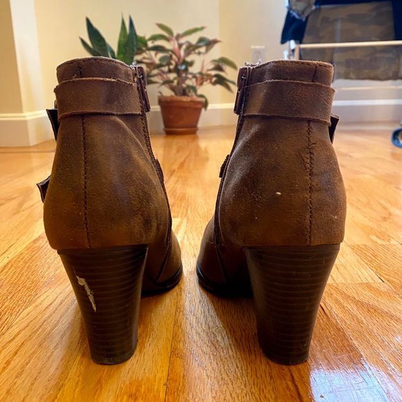 Brown Ankle Boots - Picture 2 of 3